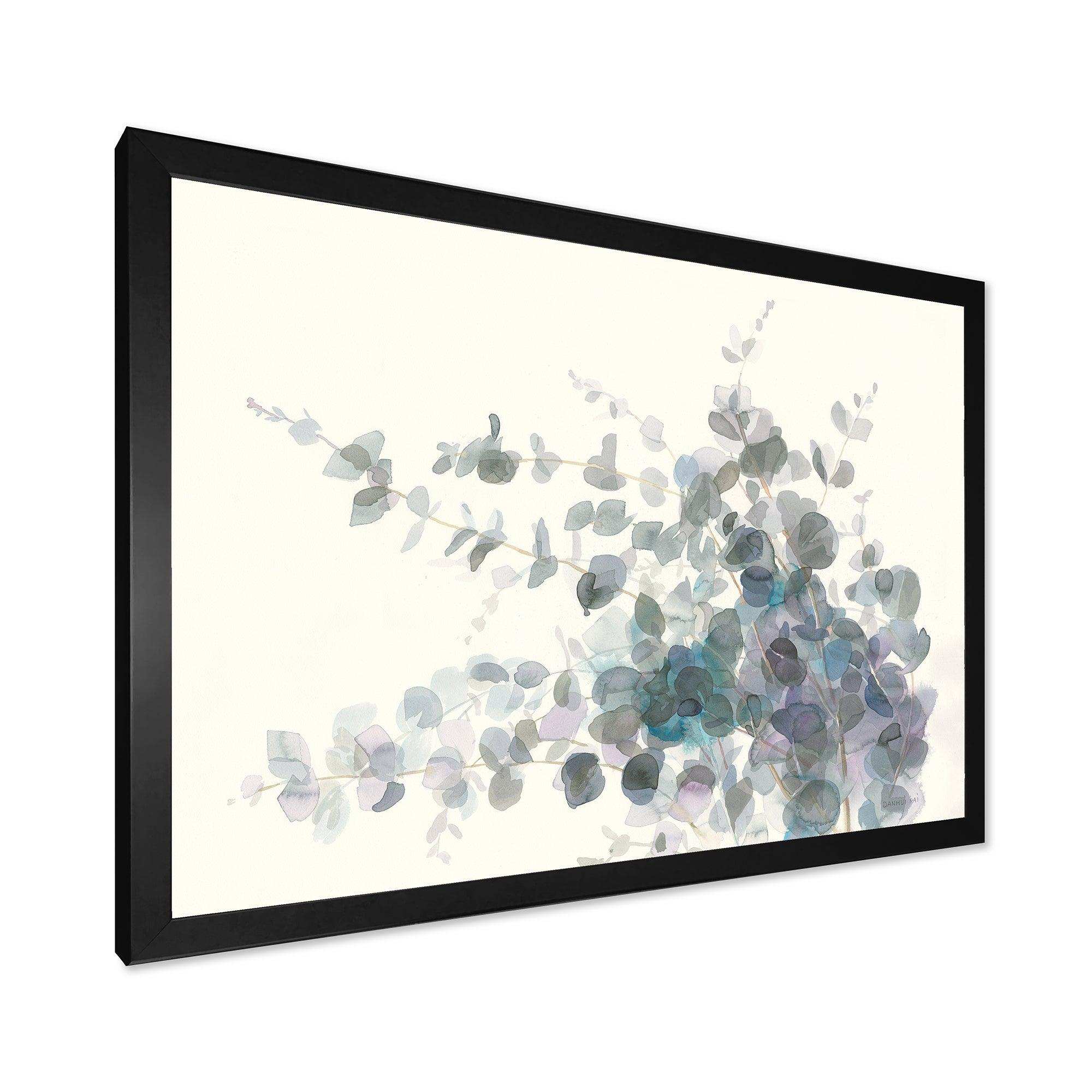 Grey  Watercolor Flower II