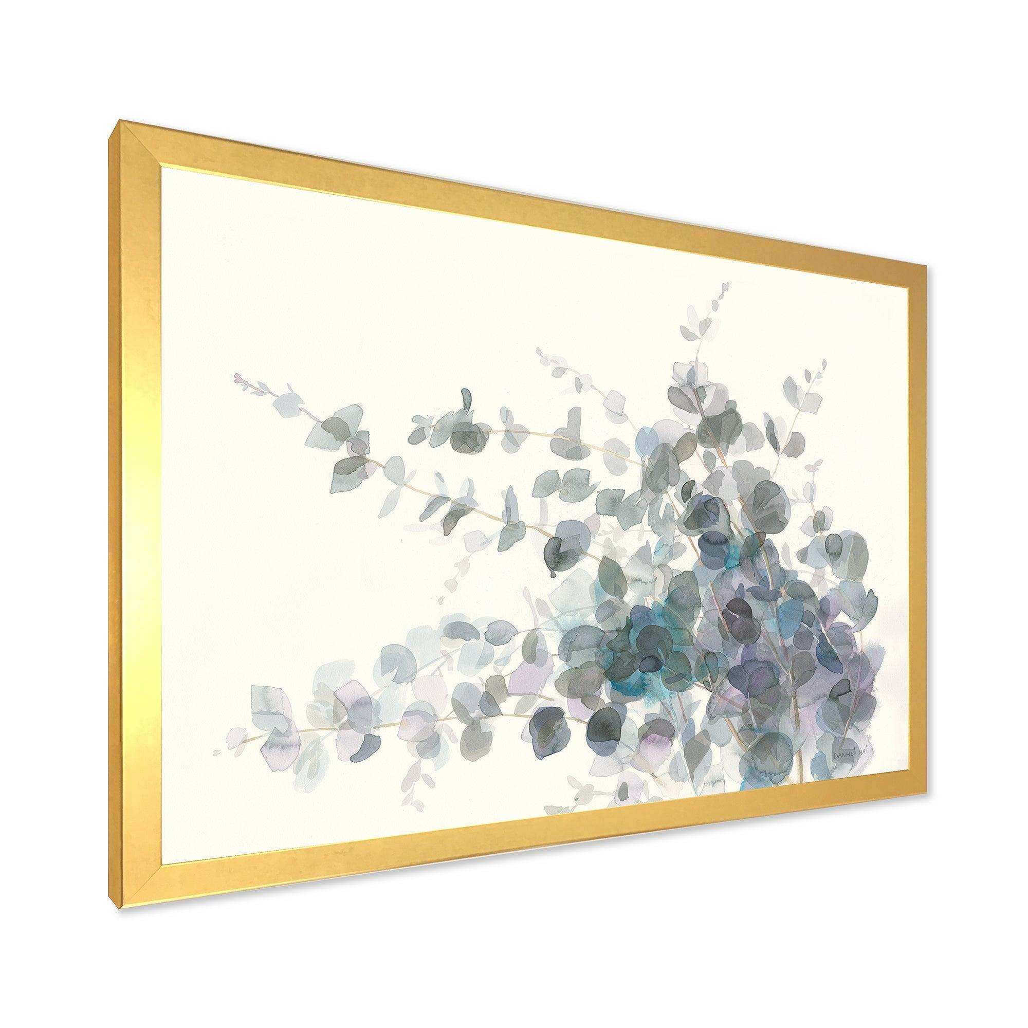 Grey  Watercolor Flower II