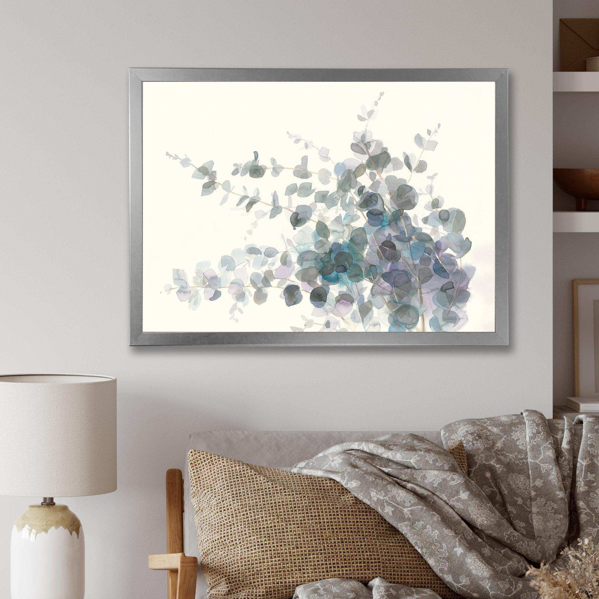 Grey  Watercolor Flower II