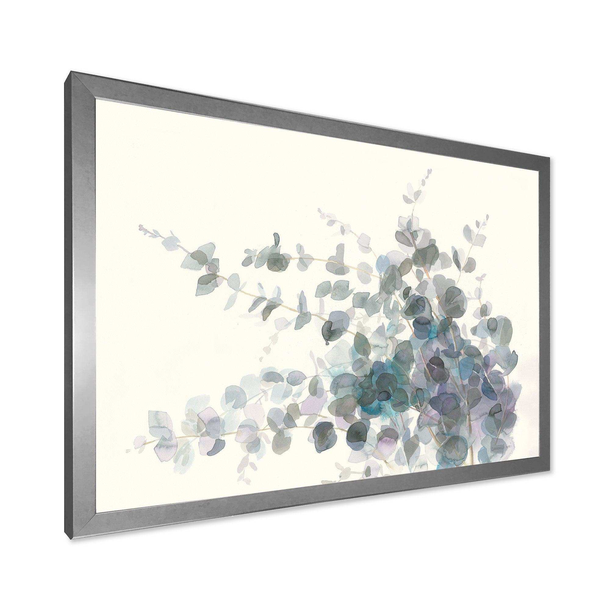 Grey  Watercolor Flower II