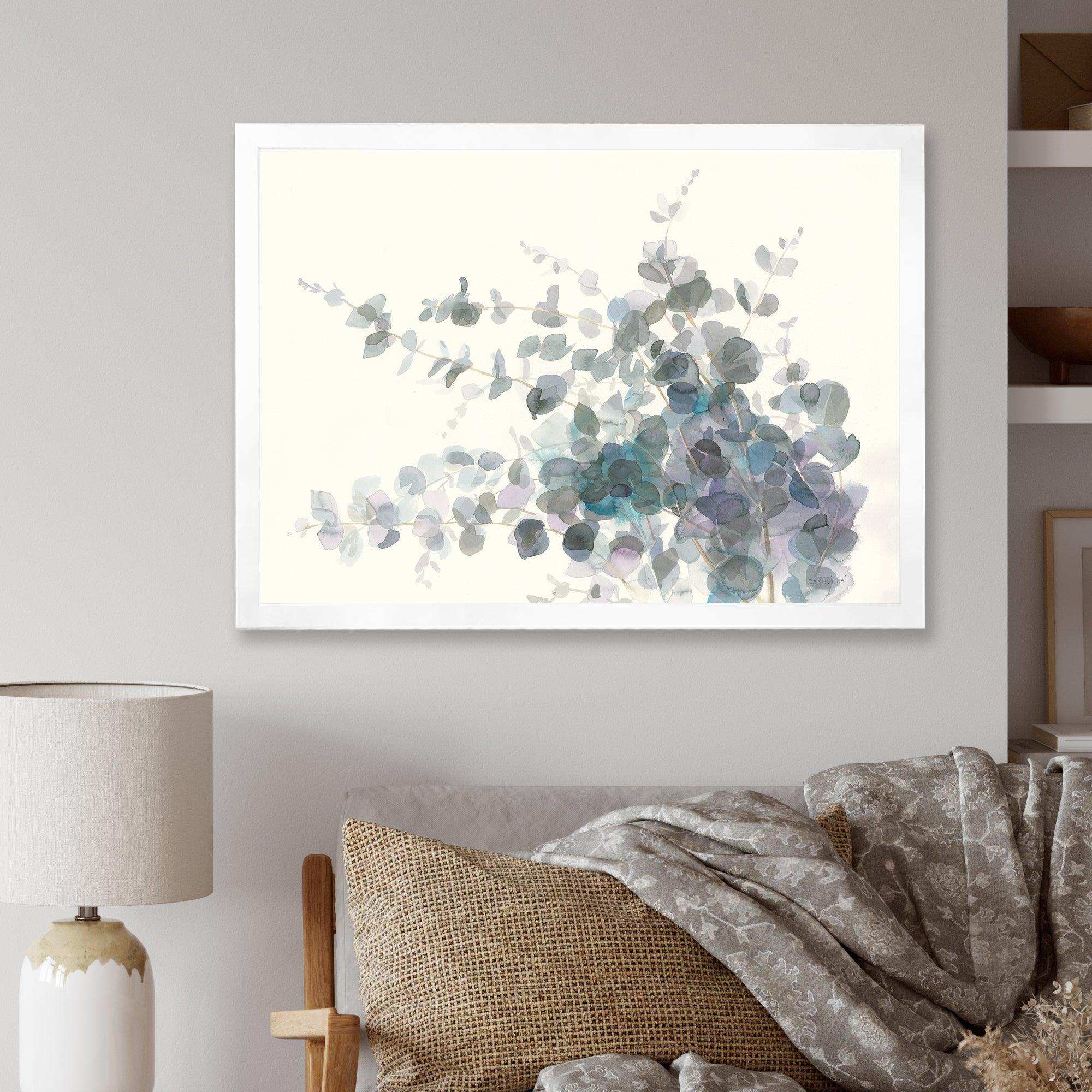 Grey  Watercolor Flower II