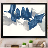 Gouache Sapphire on Gray