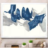 Gouache Sapphire on Gray