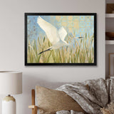 Snowy Egret in Flight vII