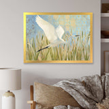 Snowy Egret in Flight vII