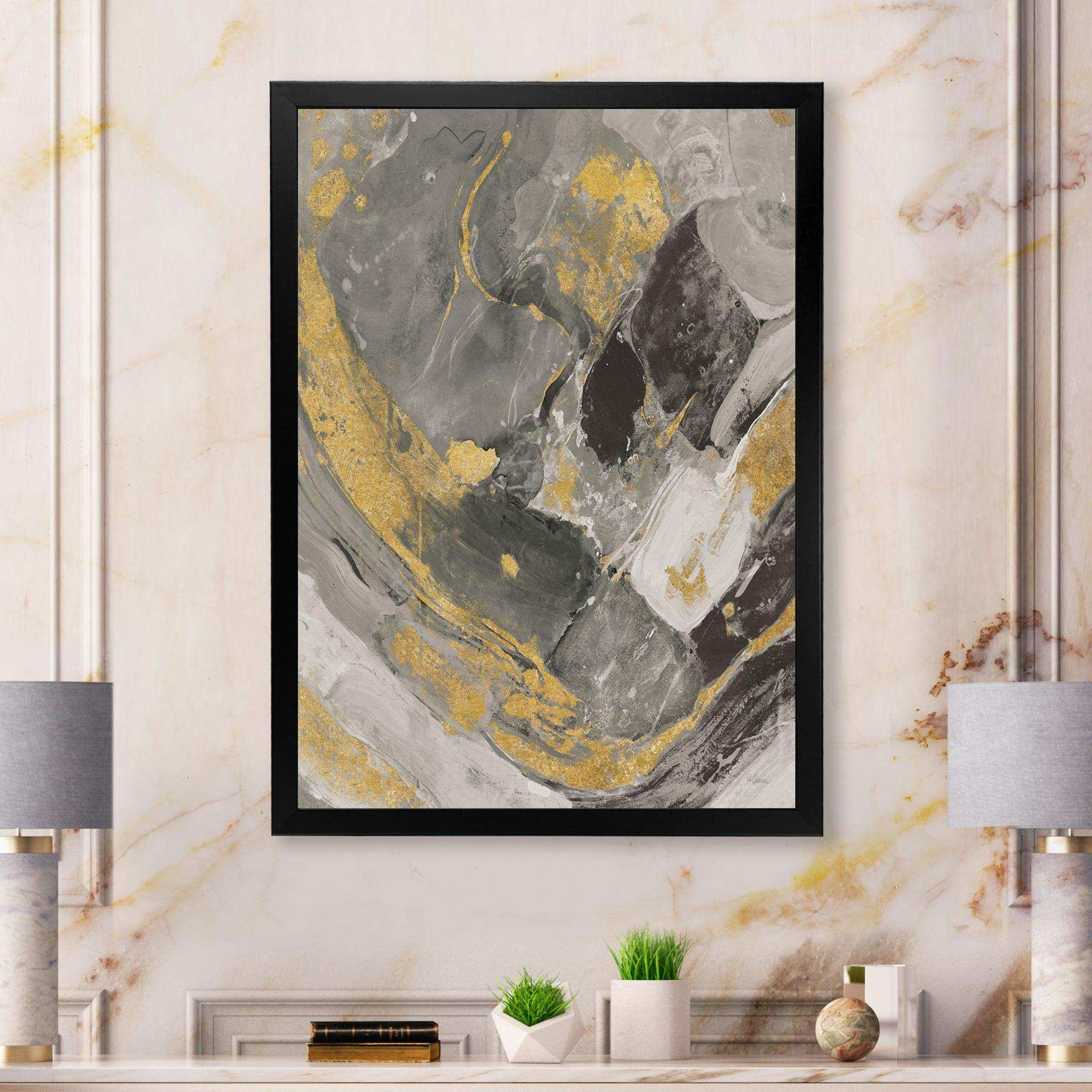 Marble Gold and Black II