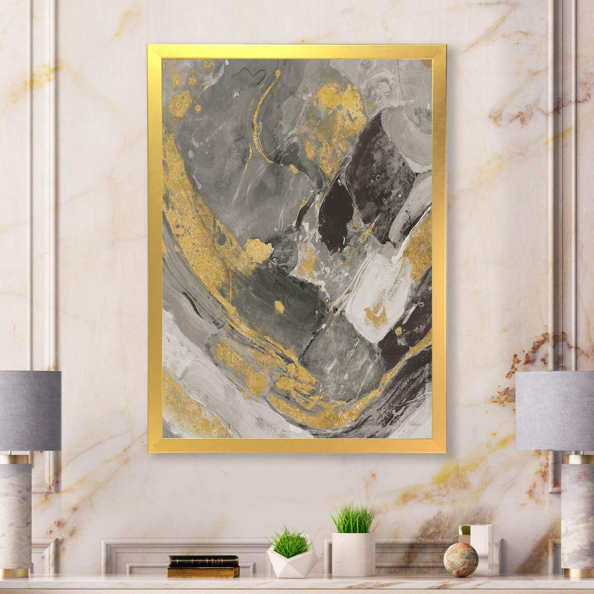 Marble Gold and Black II
