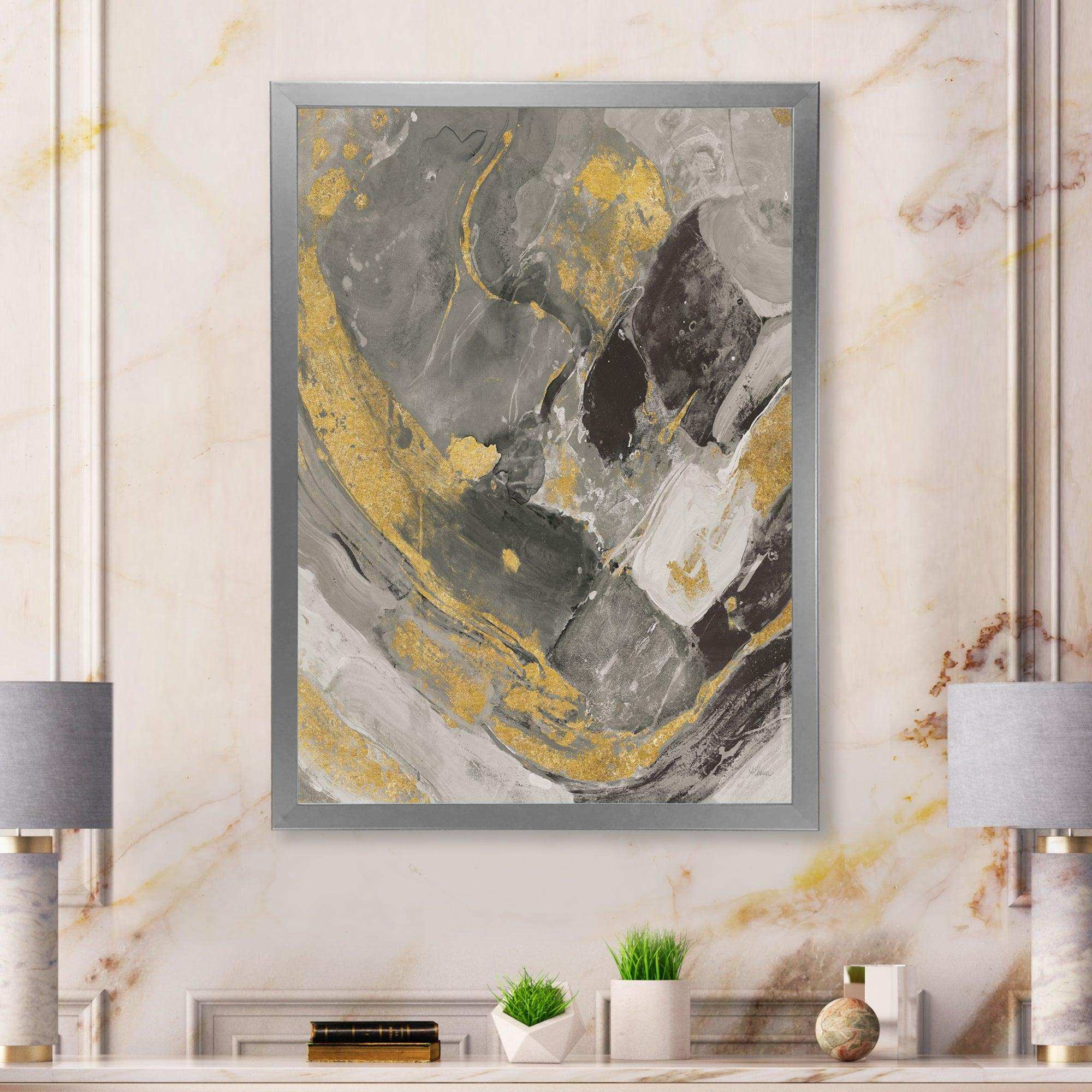 Marble Gold and Black II