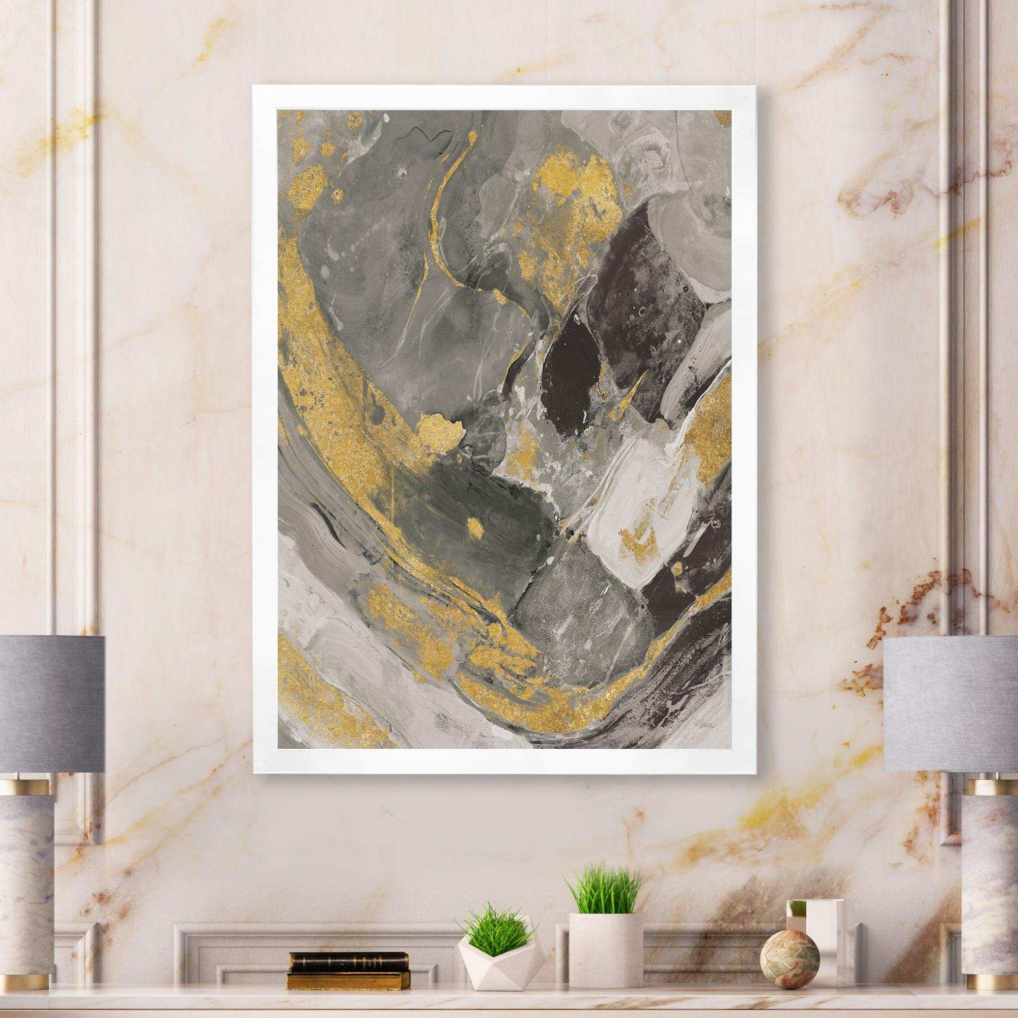 Marble Gold and Black II