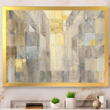 Gold Square Watercolor