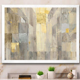 Gold Square Watercolor