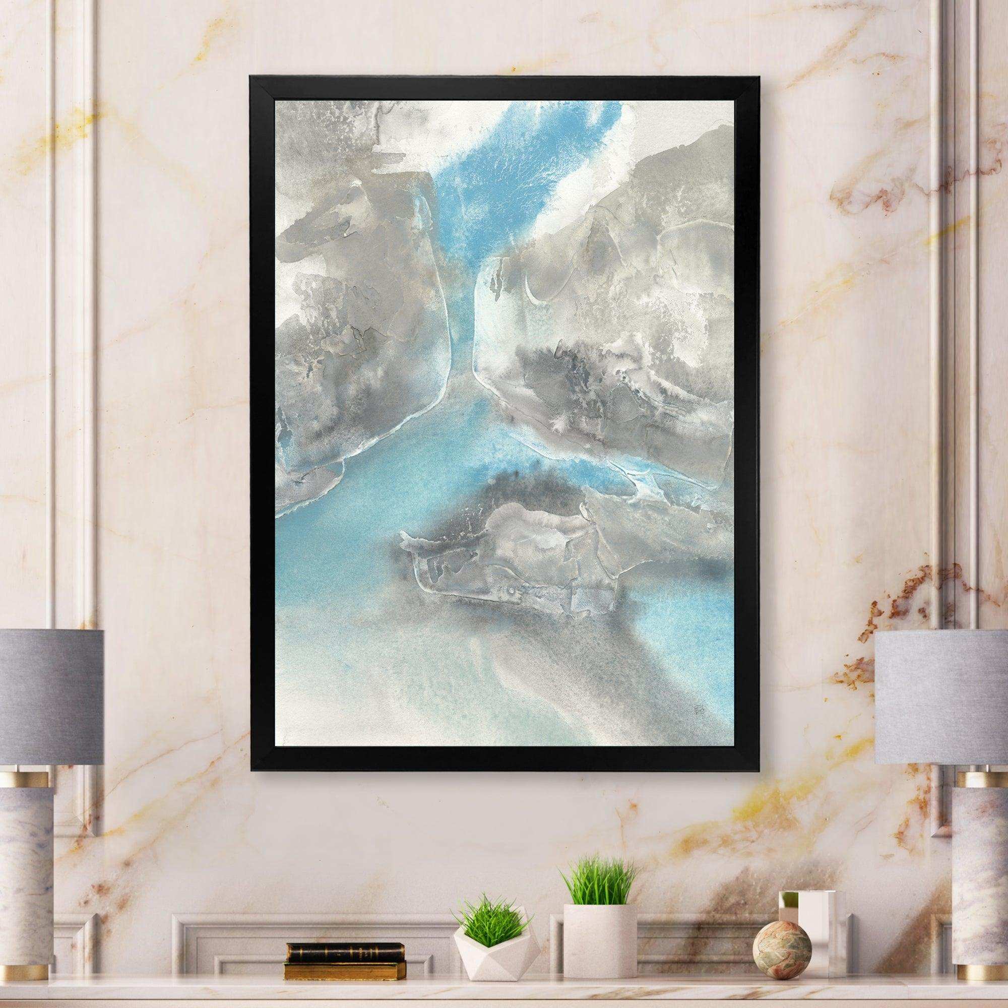 Watercolor Minimal Blue Tones II