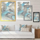 Watercolor Minimal Blue Tones II