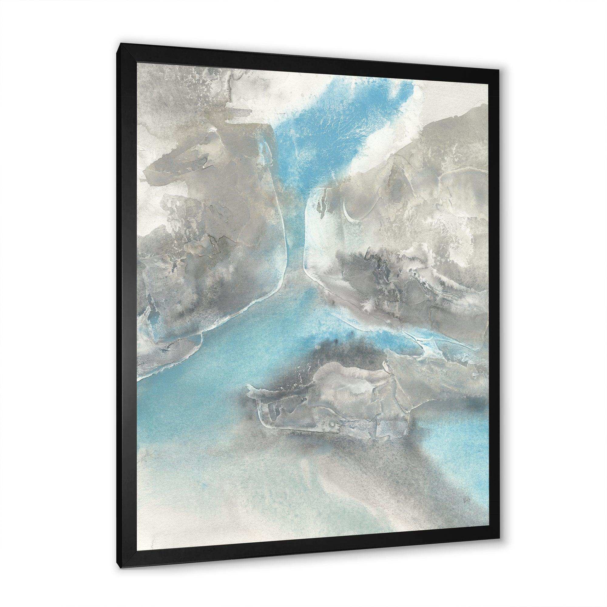 Watercolor Minimal Blue Tones II