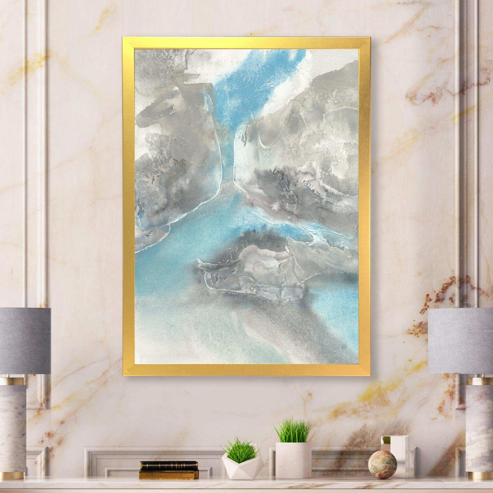 Watercolor Minimal Blue Tones II