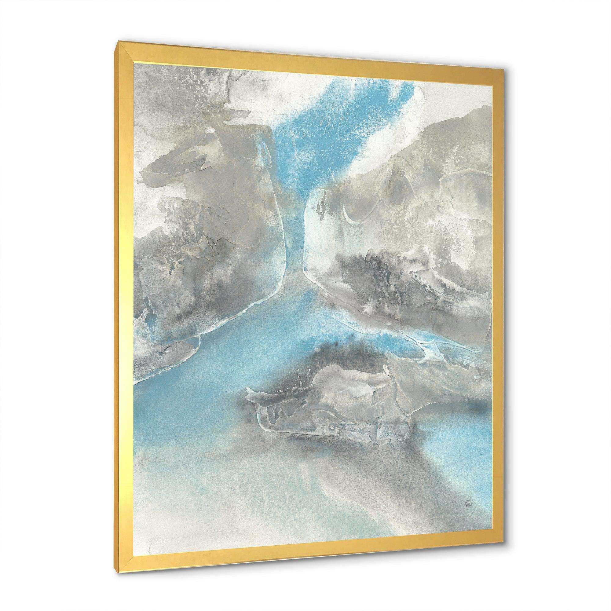 Watercolor Minimal Blue Tones II