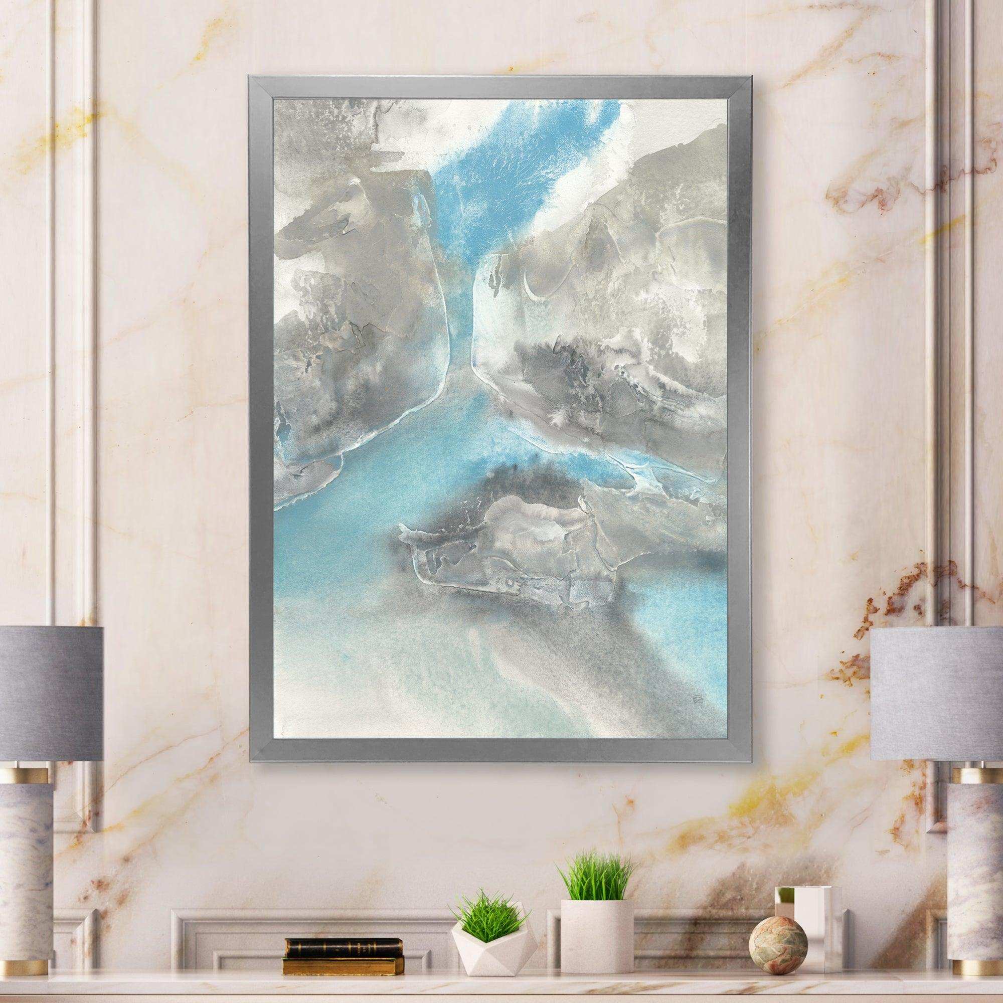 Watercolor Minimal Blue Tones II