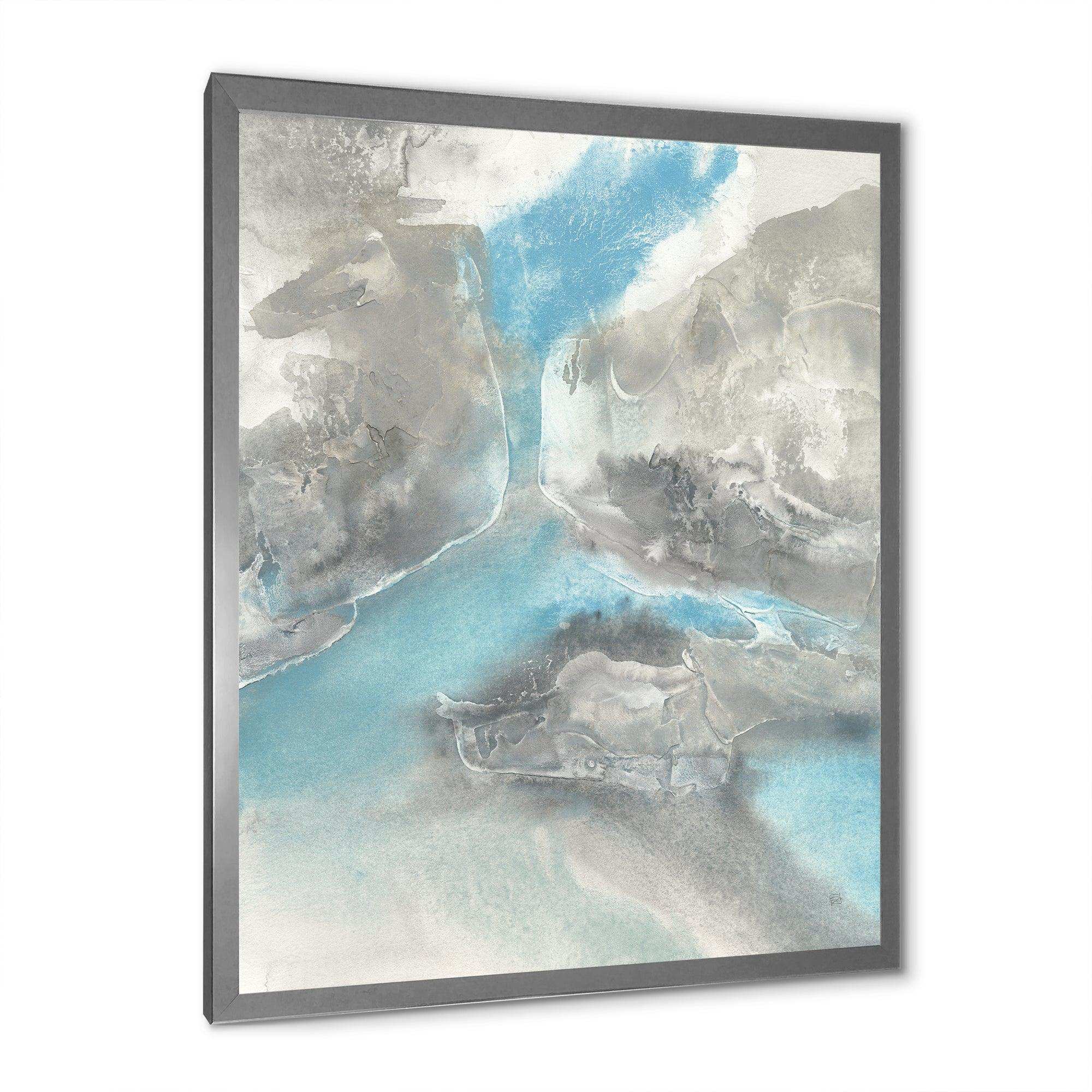 Watercolor Minimal Blue Tones II