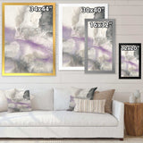 Watercolor Minimal Purple Tones I