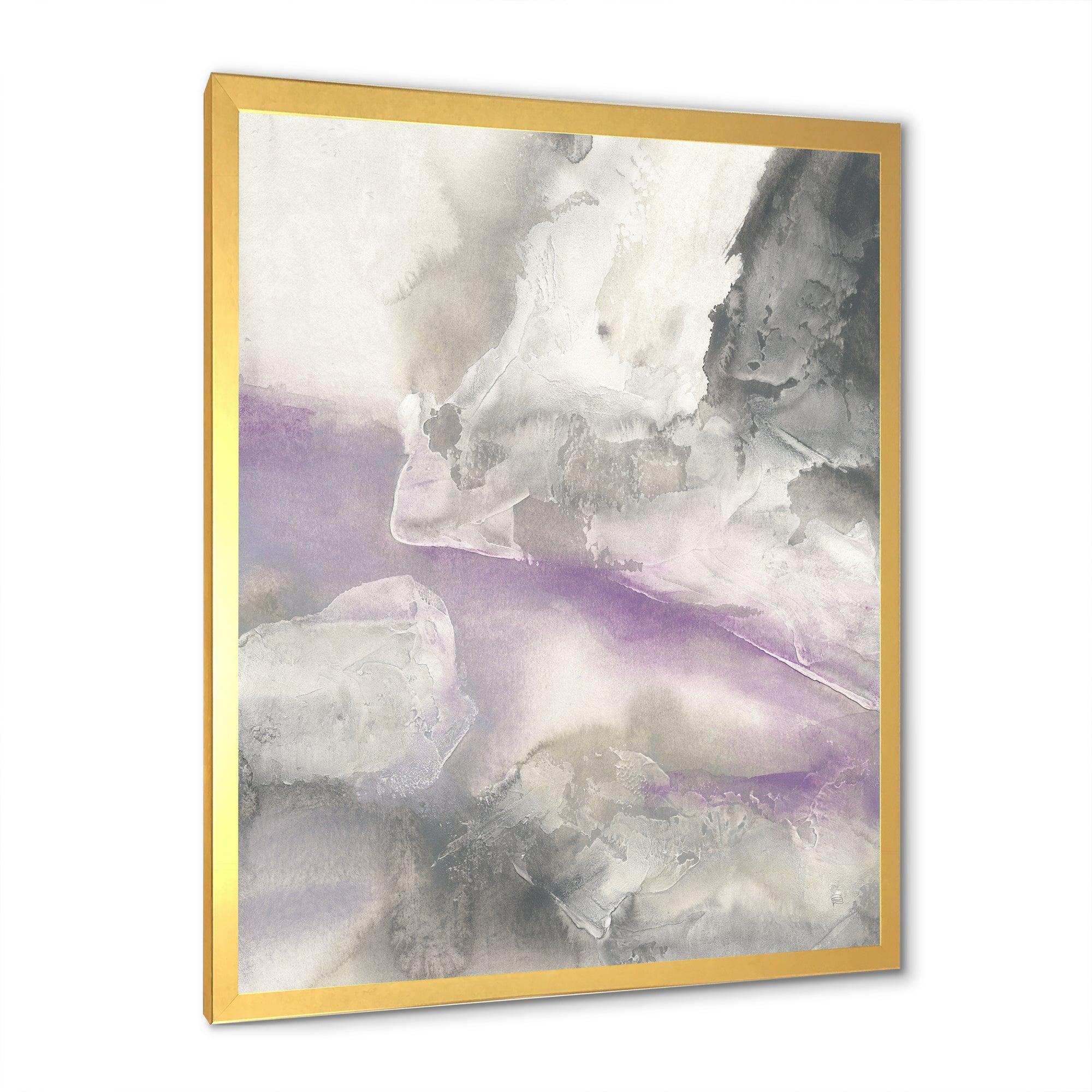 Watercolor Minimal Purple Tones I
