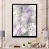 Watercolor Minimal Purple Tones III