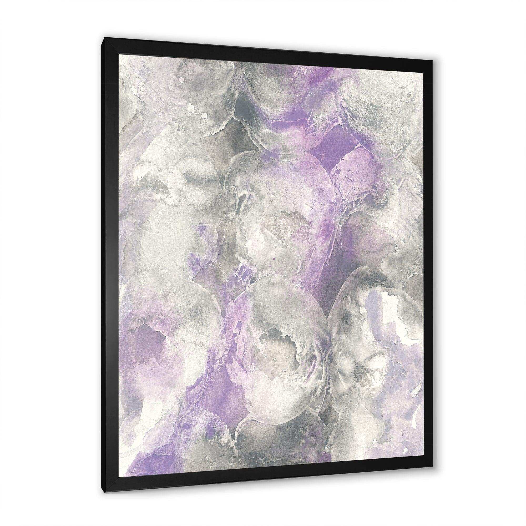 Watercolor Minimal Purple Tones III