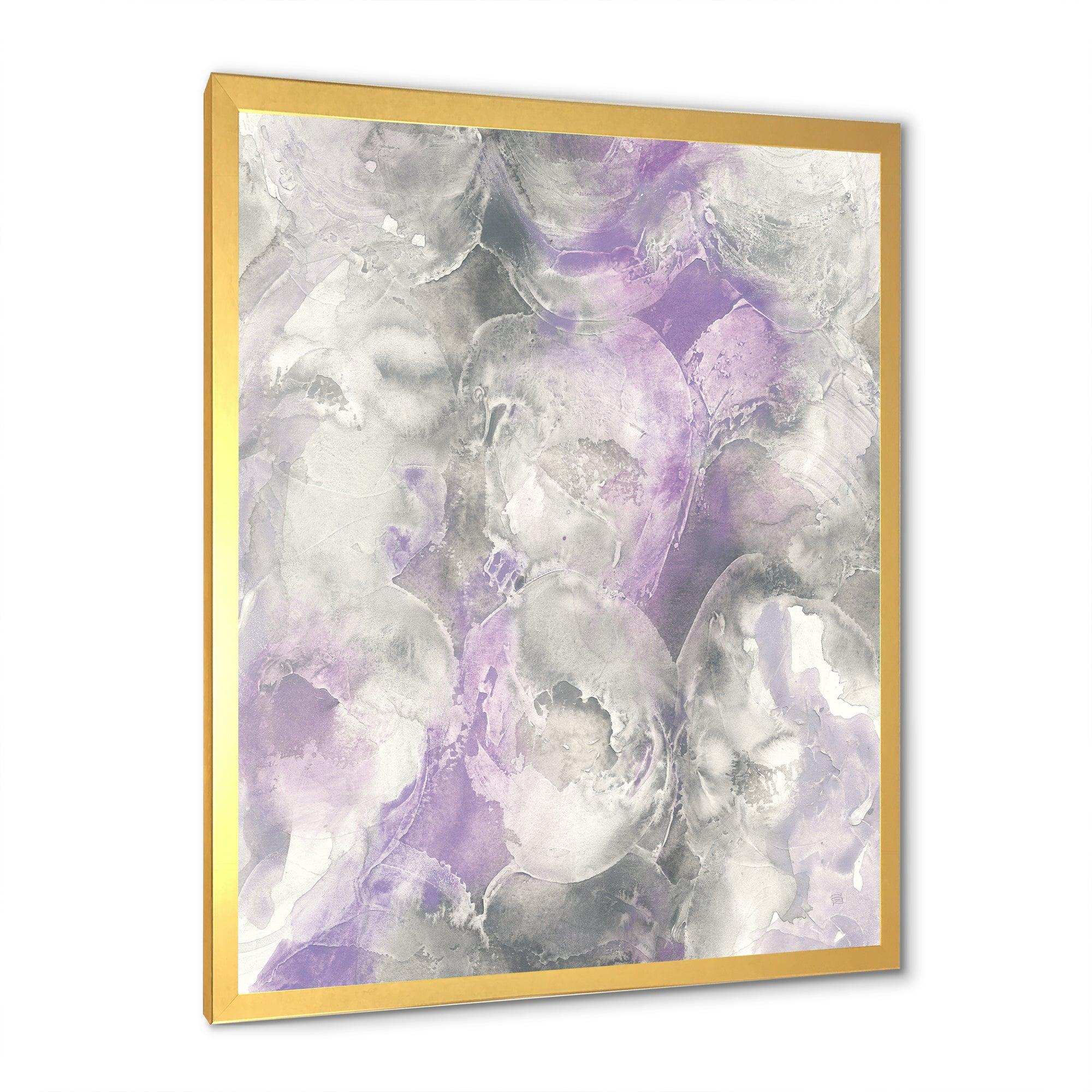 Watercolor Minimal Purple Tones III