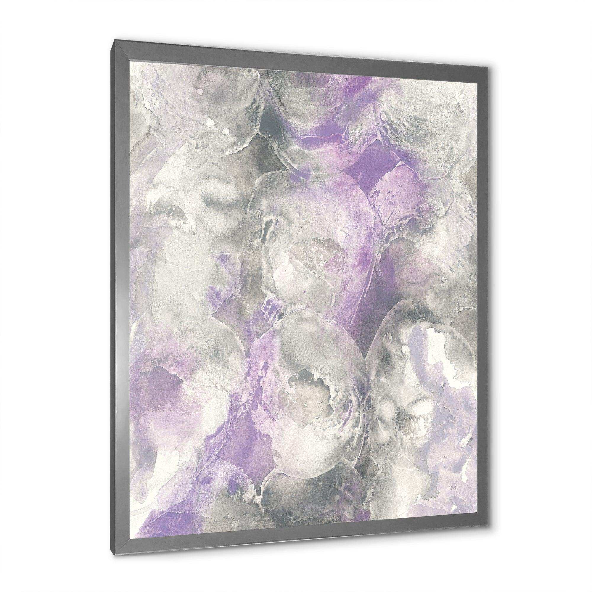 Watercolor Minimal Purple Tones III