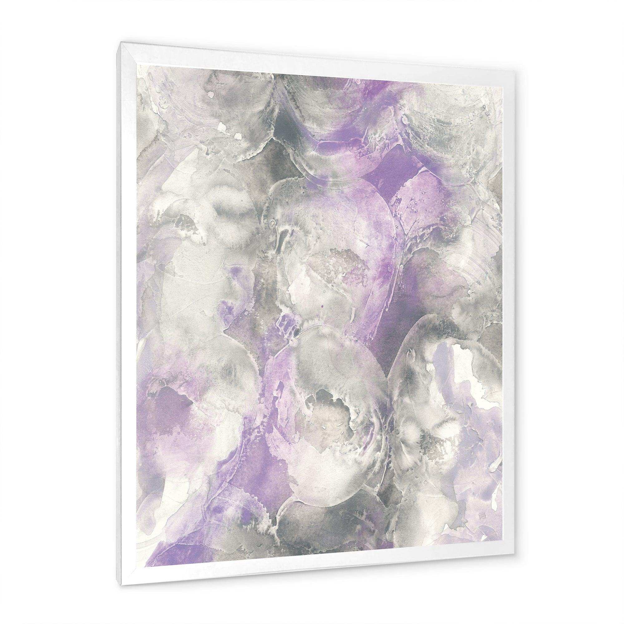 Watercolor Minimal Purple Tones III