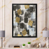 Gold Glamour Squares I