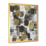 Gold Glamour Squares I