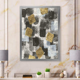 Gold Glamour Squares I