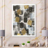 Gold Glamour Squares I