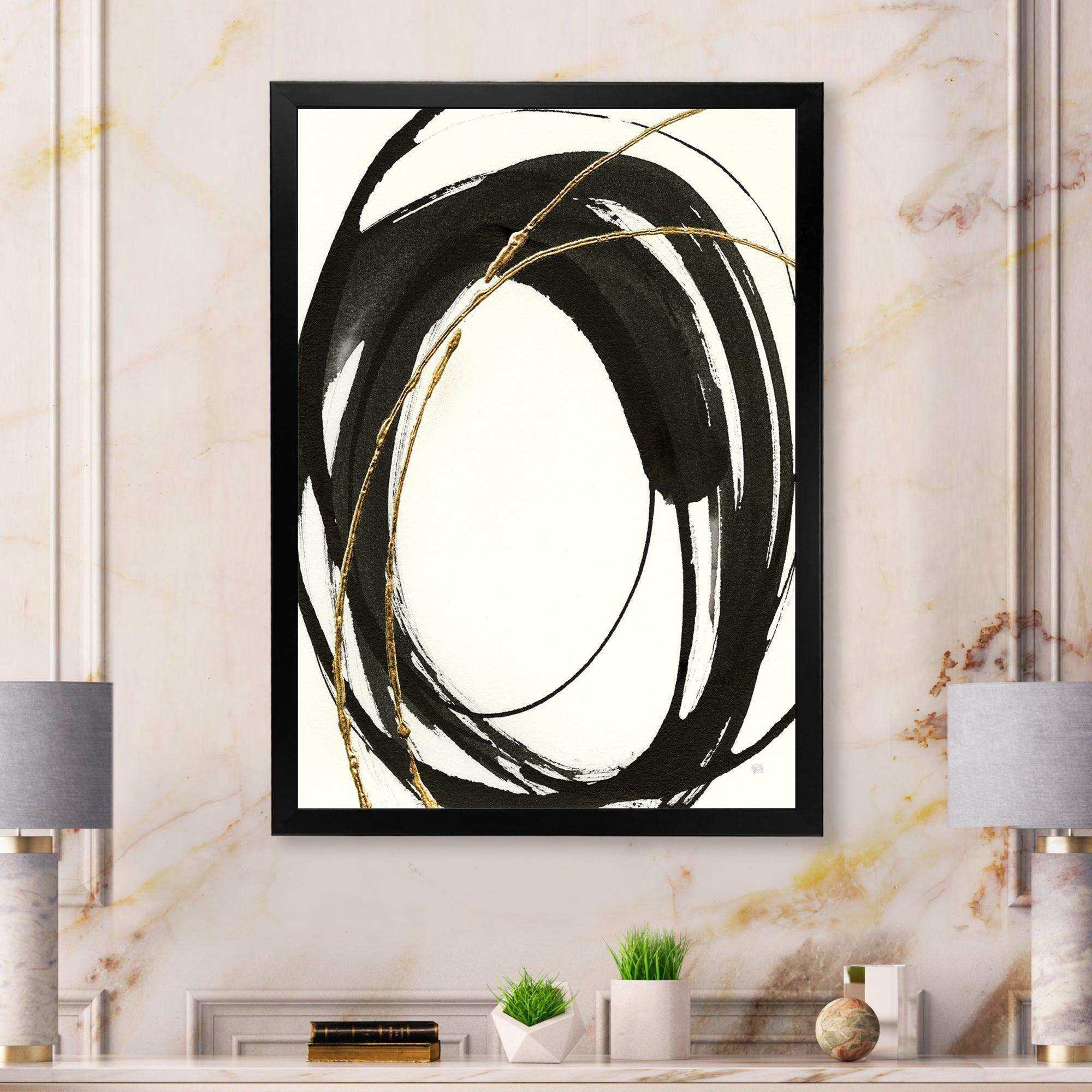 Gold Glamour Circle I