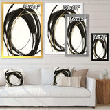 Gold Glamour Circle I