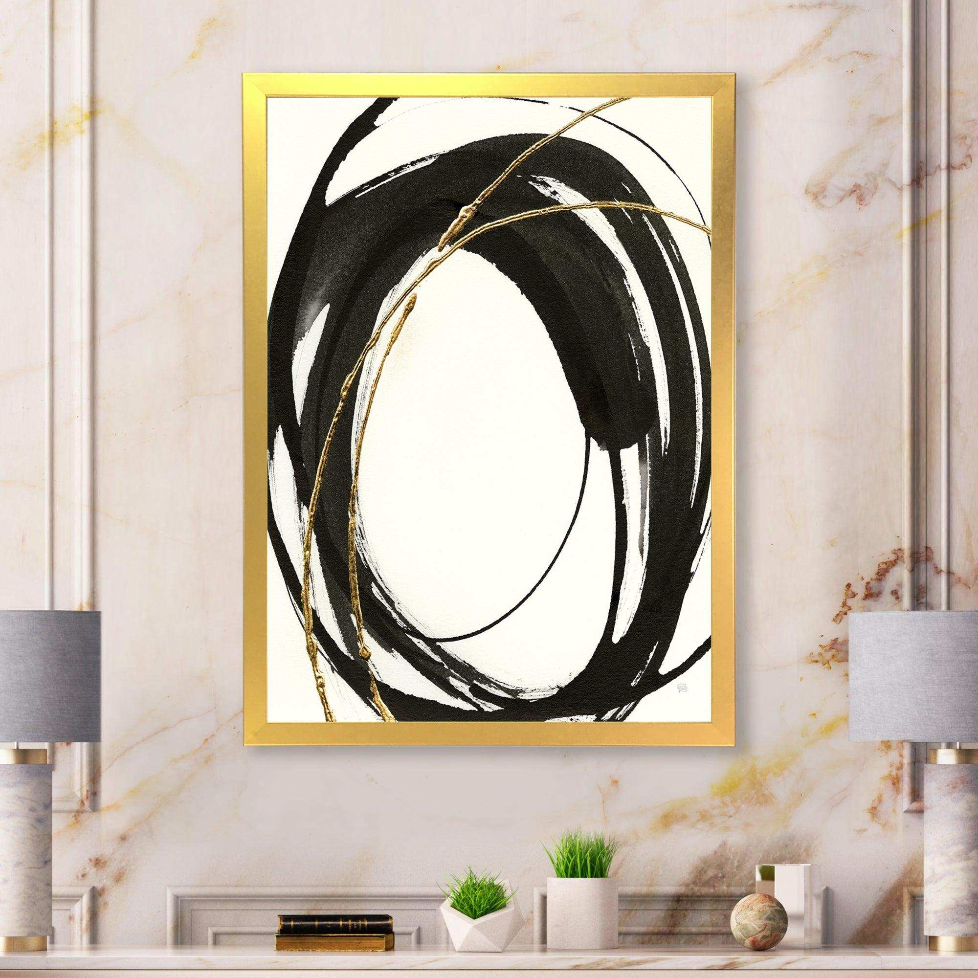 Gold Glamour Circle I