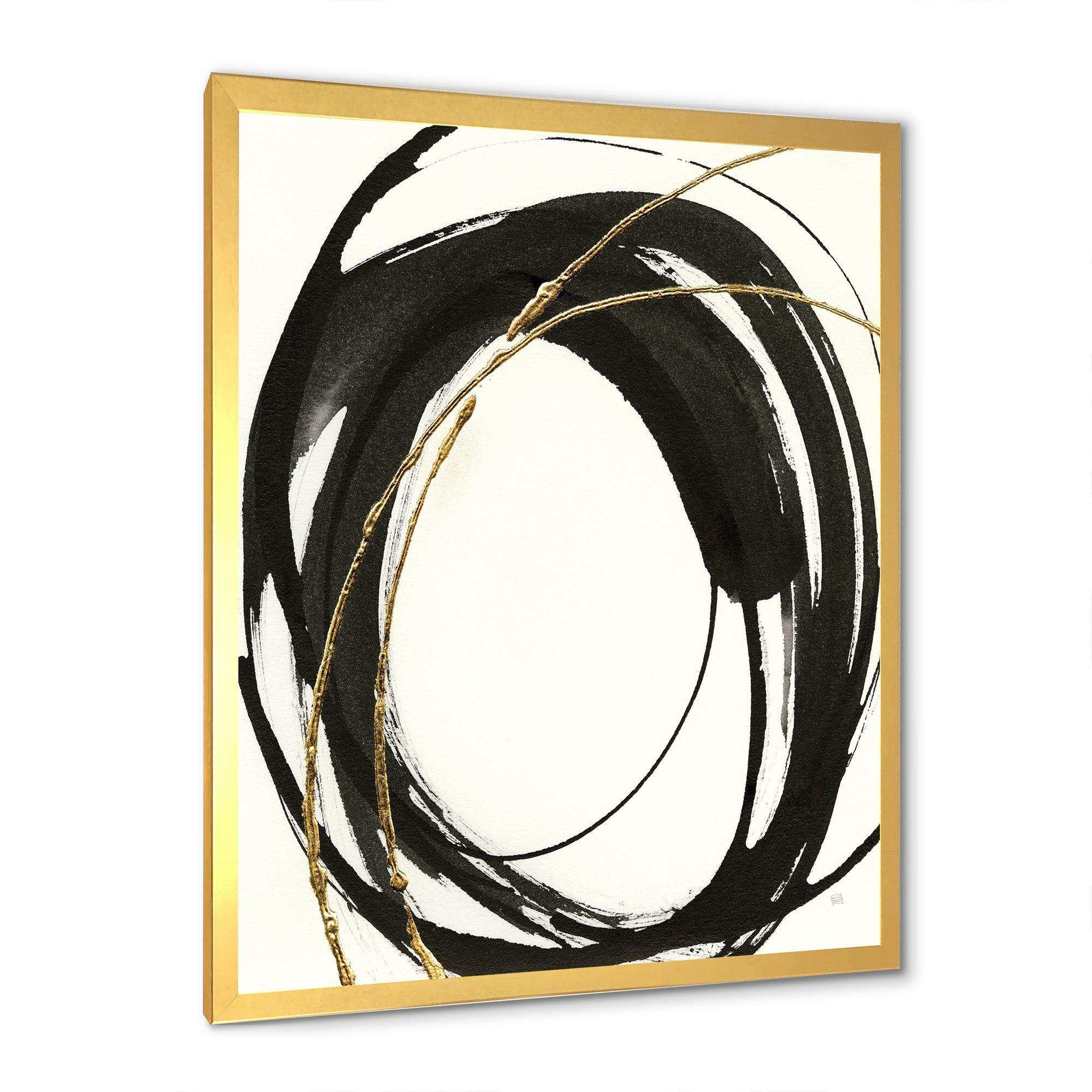 Gold Glamour Circle I