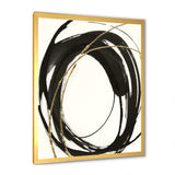 Gold Glamour Circle I