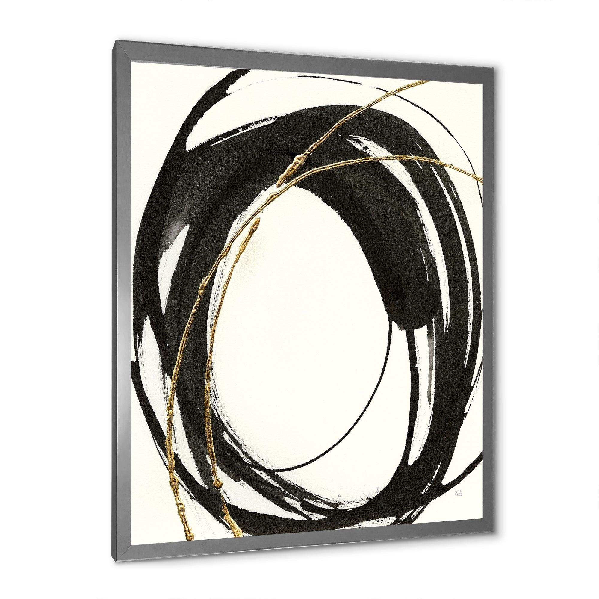 Gold Glamour Circle I