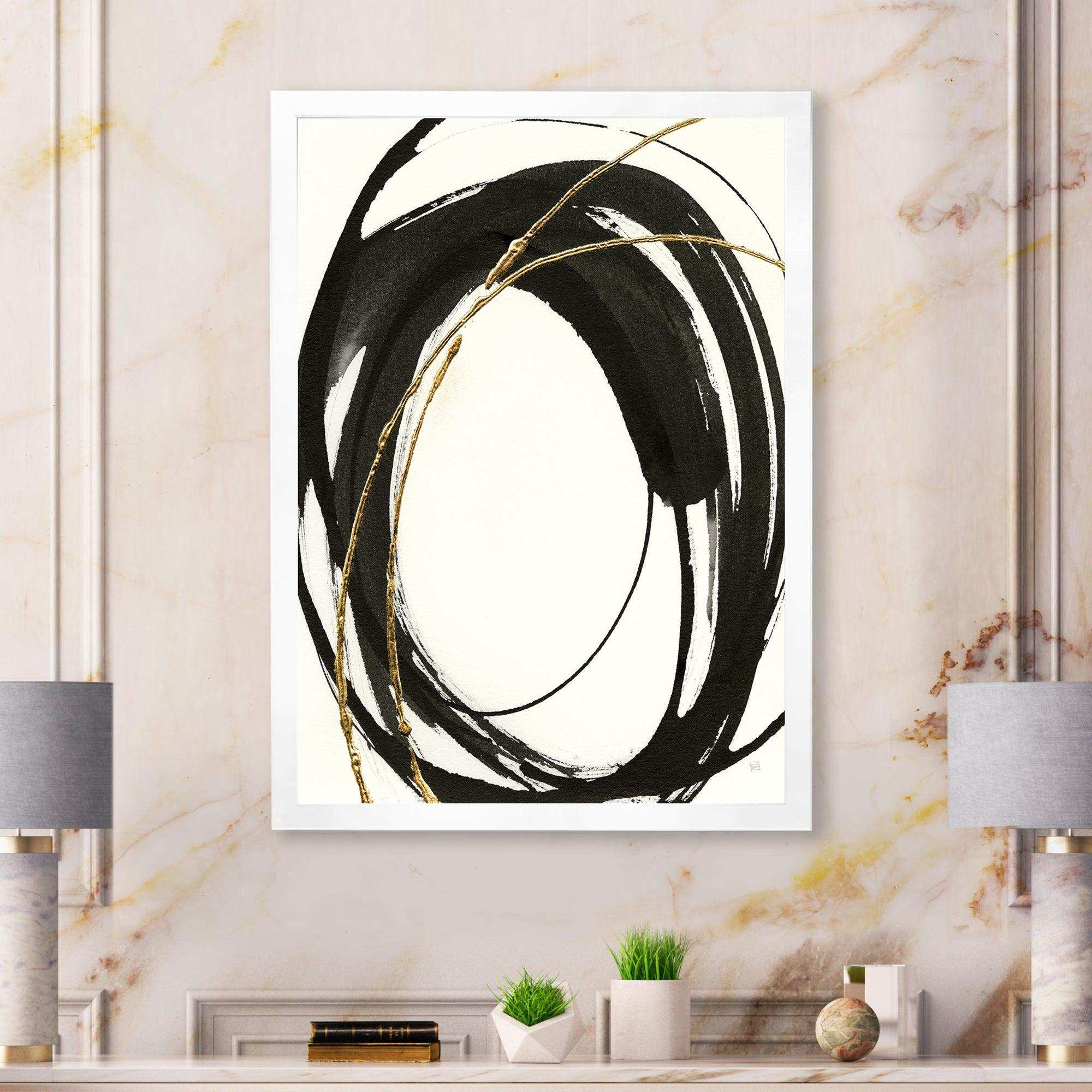 Gold Glamour Circle I