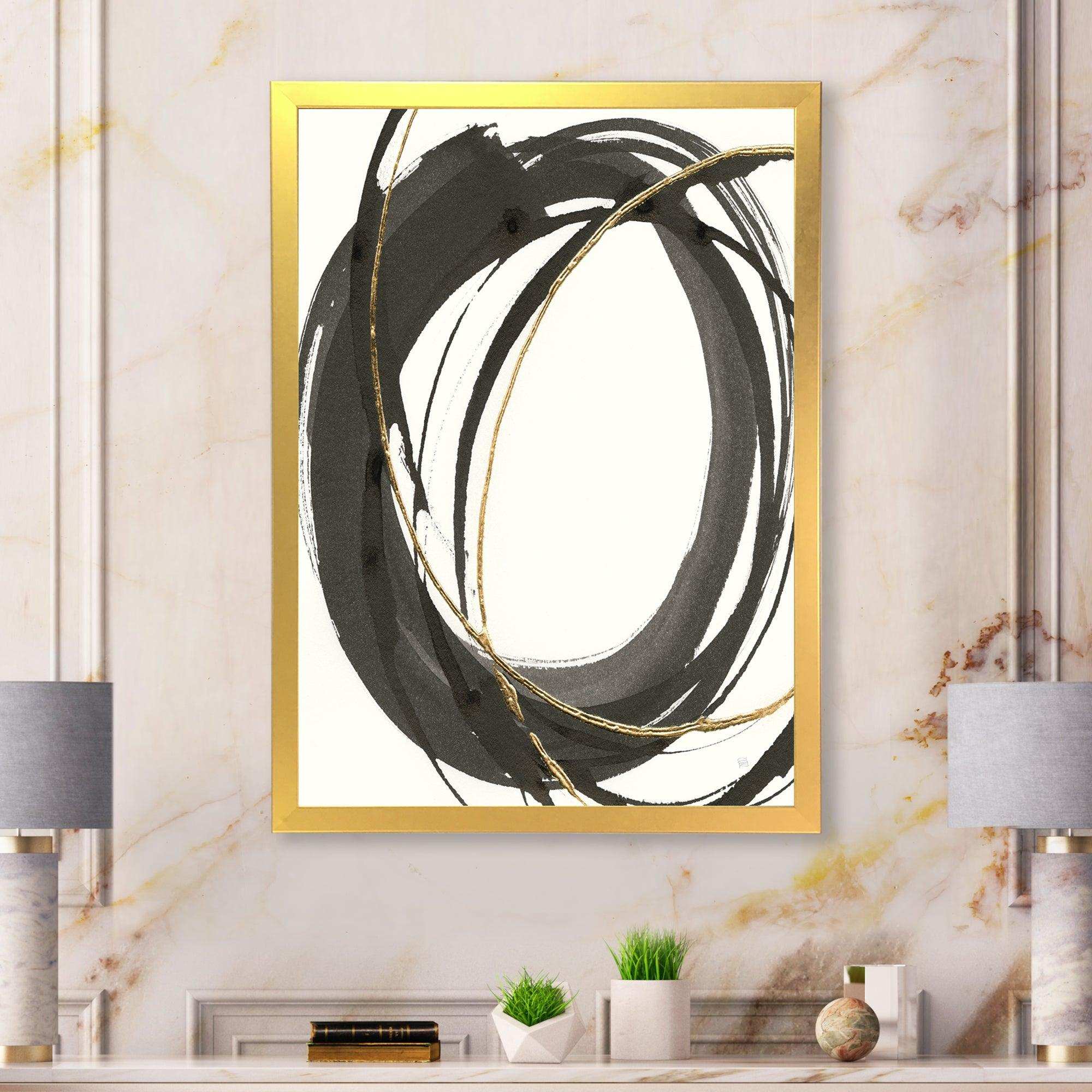 Gold Glamour Circle IV