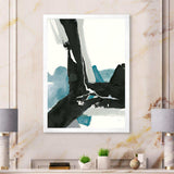 Geometric Black and Teal III