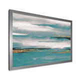 Glam Teal Watercolor II