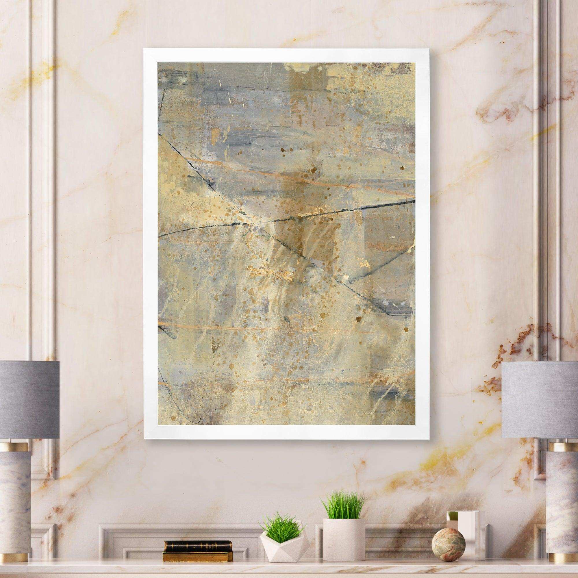 Geometric Cream Block I