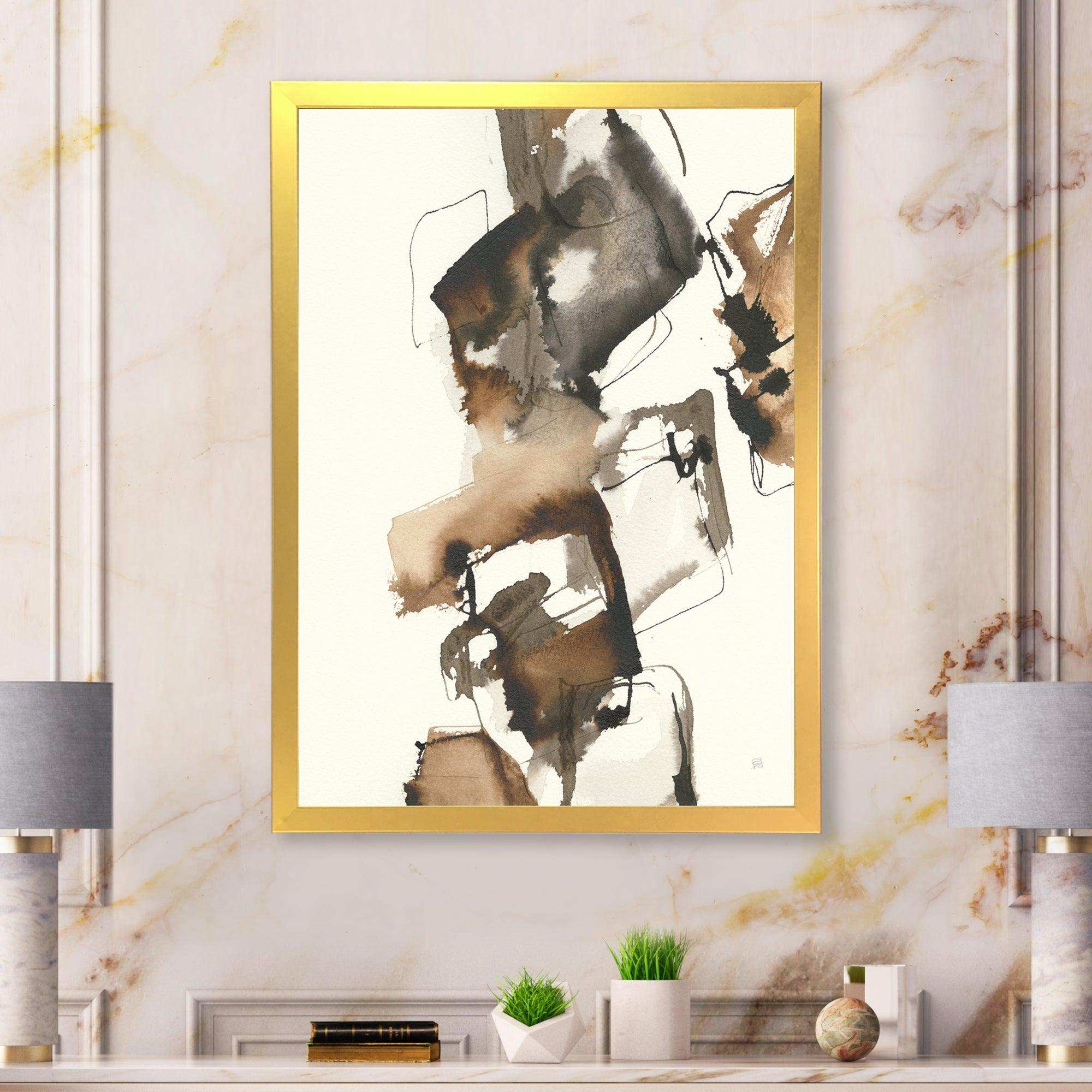 Gold Glam Squares II