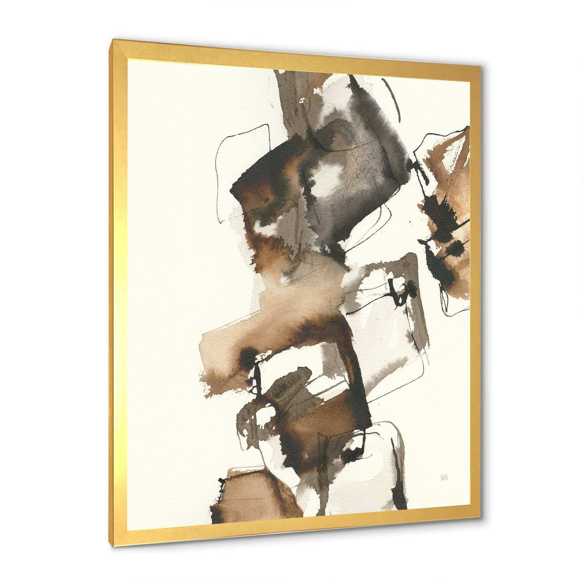 Gold Glam Squares II