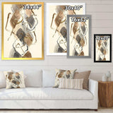 Gold Glam Squares III