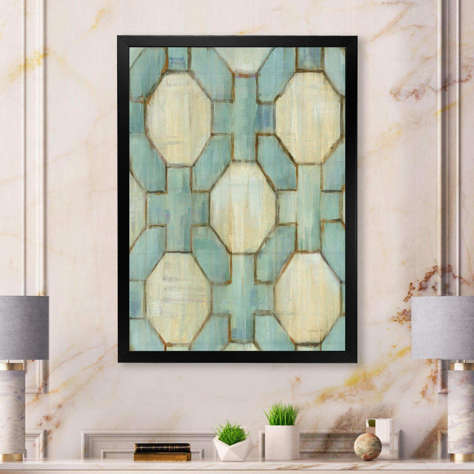 Geometric Title Element