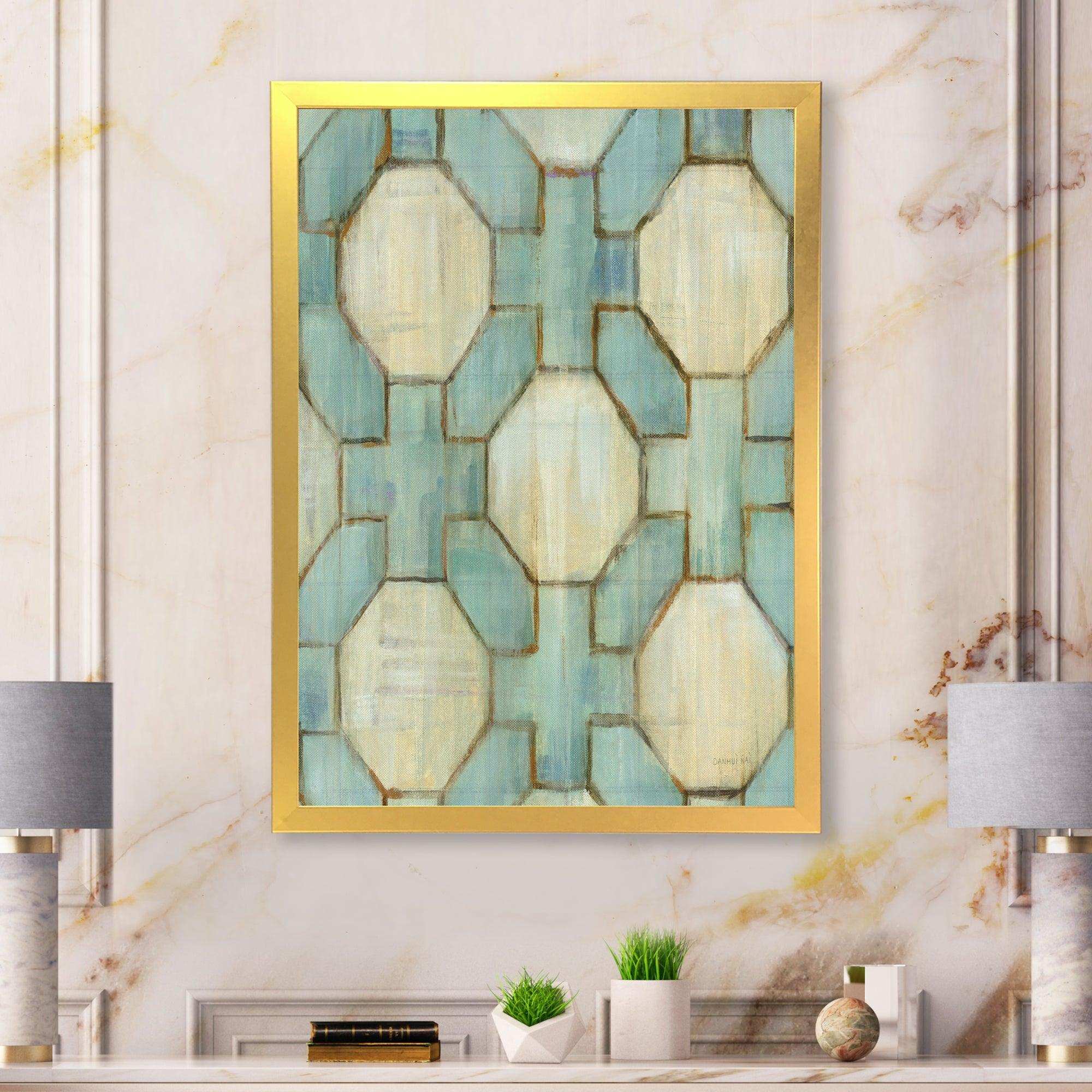 Geometric Title Element