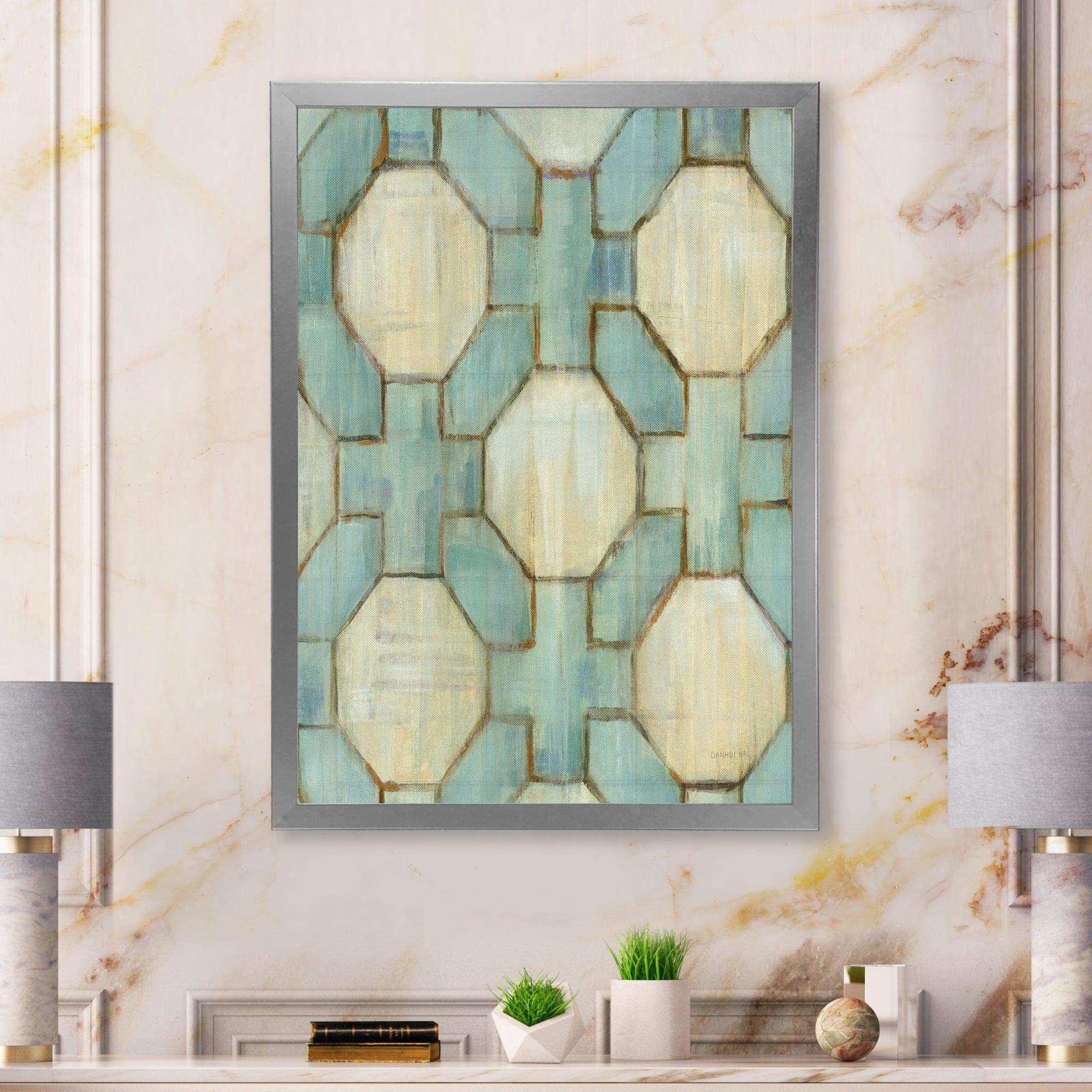 Geometric Title Element